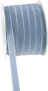 Dusty Blue Velvet Ribbon, 3/8 Inch, 25 Yards for Gift Wrapping, Wedding, Hair Bows, Crafts