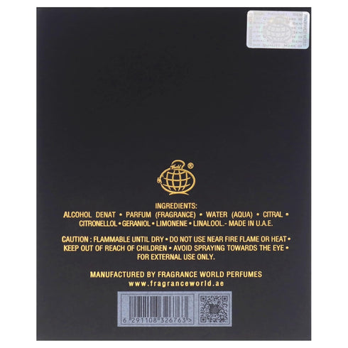Fragrance World Imperium EDP Perfume 100 ml - Unisex Aromatic Signature Note Perfume