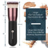KINGMAS Premium Kabuki Makeup Brush, Flat Top Foundation Brush for Liquid, Cream, Powder, Blush Buffing (Black, A (Flat