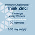 Life Extension Enhanced Zinc Lozenges | 30 Lozenges | Zinc Acetate, Optimal Immune Support, Non-GMO
