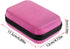 Hipiwe Hard Shell Essential Oil Carrying Case Holds 12 Bottles (Travel Size Organizer, Pink)