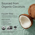 Sports Research Organic MCT Oil Powder - Keto & Vegan MCTs C8, C10 from Coconuts, Unflavored, 10.6 oz