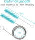 Vive CPAP Tube Cleaning Brush, Stainless Steel Cleaner for Mask and Pipe, Portable and Flexible for Standard Tubing