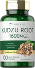 Carlyle Kudzu Root | 100 Extract Capsules | Non-GMO and Gluten Free Traditional Herbal Supplement