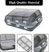 10 Grids Pill Organizer Box, Portable Waterproof Pill Case Holder for Purse, Vitamins, Fish Oil, Daily Travel Use (4
