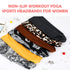 Lotus78 Pack of 12 Wide Headbands for Women - Non Slip Fashionable Sports Hair Bands, Soft Elastic Stretchy, Multicolor