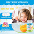 500 MG Calcium Supplement with Vitamin D3 & K2, Zinc, Magnesium & Prebiotics - Kids Vitamins for Bone Strength, 60 Tabs
