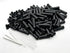 ZIOJOVK 100PCS 100 inhalers+110 Wicks+5 Droppers+2 Essential Oil Aromatherapy Blank Nasal Inhaler Tubes (Includes