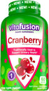 Vitafusion Cranberry Gummies for Women, 500mg Cranberry Juice Concentrate per Serving, 60ct