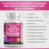 Vaginal Probiotics for Women + Prebiotics 20 Billion Cranberry Pills for Urinary Tract Health, 30 Capsules