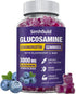 Glucosamine Chondroitin Gummies - 3000MG Extra Strength Joint Support Supplement for Adults