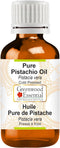Pure Pistachio Oil (Pistacia vera) Cold Pressed, 30ml (1 oz) for Personal Care