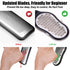 LePinko 2PCS Foot Scrubber Set, Updated Blades, Powerful Pedicure Tool for Callus Removal, Use in Shower or Dry