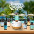 Summer Essential Oils Set - Pure Plant Extract Blends, 6x10ml with Bottle Opener for Diffusers and Soap Making