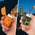LcFun Waterproof Lighter 2 Pack - Refillable Butane Torch Lighters, USB C Rechargeable Windproof Dual Arc Plasma