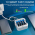 AAA Rechargeable Lithium Batteries, 4 Pack 1.5V Kratax 1100mWh Li-ion Batteries with Fast Charger