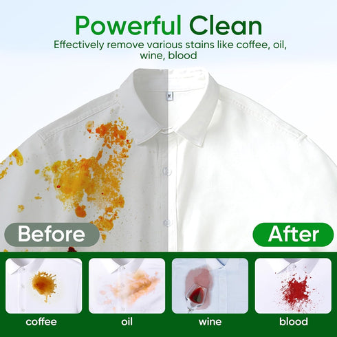 Travel Laundry Detergent Sheets - 300 Loads | Fisroa Plastic-Free Washer Sheets, Fresh Linen Scent