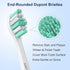 MRYUESG 10 Pack, Toothbrush Replacement Heads Compatible with Philips Sonicare, Electric Brush Head for Phillips Plaque