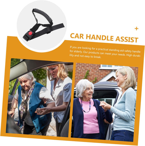VALICLUD Car Assist Handle for Seniors Support Strap for and Exit from Vehicles and Beds for Mobility and Elderly