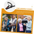 VALICLUD Car Assist Handle for Seniors Support Strap for and Exit from Vehicles and Beds for Mobility and Elderly
