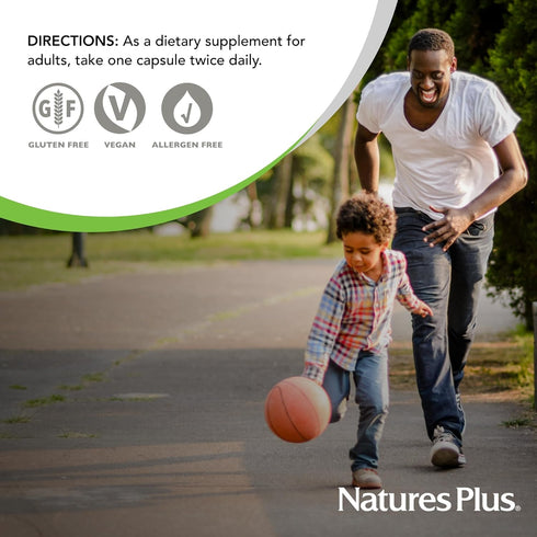 Natures Plus Acidophilus with Pectin, 90 Capsules, Probiotic Supplement with 1 Billion Viable Cells, Vegan