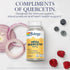 SOLARAY Mega Quercetin with Bromelain, Vitamin C, 60 VegCaps - Antioxidant Support