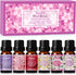 SALKING Floral Essential Oils Set, Premium Pure Natural Oils, 6 x 10 ML Fragrance Oils for Oil Diffusers - Lavender,