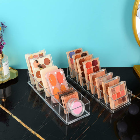 JessLab Acrylic Organizer - 8 Cube Sections Makeup Organizer for Drawer, Vanity, Countertop, Bathroom, Kitchen Storage