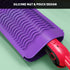 ZAXOP Purple Resistant Silicone Mat Pouch for Flat Iron, Curling Iron, Hot Hair Tools