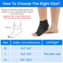 Velpeau Foot & Ankle Support Brace Compression Sleeve with Adjustable Strap, Elastic Wrap for Plantar Fasciitis
