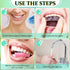110 Pcs Aligner Chew Orthodontic Chew, Silicone Chompers for Aligner Tray Seaters, 11 Colors and Flavors
