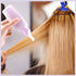 Pimoys 6 Ounce Root Comb Applicator Bottle, Oil Applicator for Hair Dye, Purple, 2 Pack