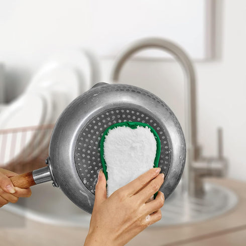 10 Pack Kitchen Dish Sponges - Non-Scratch Multi-Purpose Dishcloths with Heavy Duty Scouring Power