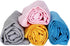 Microfiber Cleaning Cloth, 23” X 15” (Pack of 4 Yellow/Light Gray/Blue/Light Pink), Non-Abrasive, Reusable, Ultra