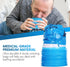Healqu Hospital Vomit Bags, 12 Pack 1000ml Car Throw Up Bag for Travel & Motion Sickness, Leak Resistant