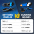 PCSsole Orthotic Insoles with High & Medium Arch Support - Comfort Gel Work Boot Insert for Flat Feet, Plantar