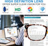 4 Packs Reading Glasses 1.0 for Women, Blue Light Blocking Square Computer Readers, Various Strengths Available