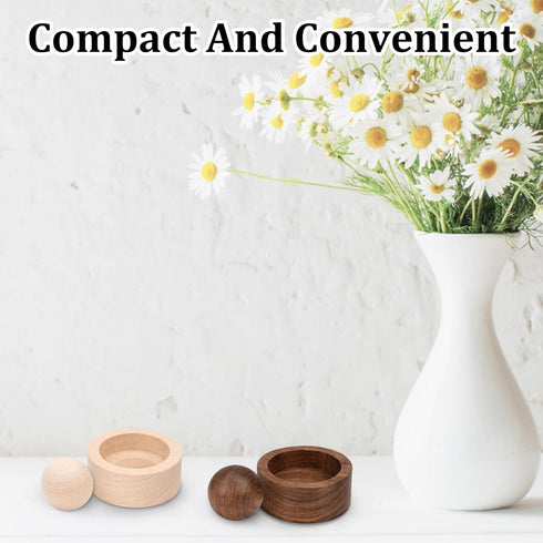 ZCXETP 2Pcs Wood Diffuser for Essential Oils, Passive Diffuser, Small Oil Diffuser Suitable for Bedrooms, Living Rooms
