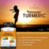 Sunergetic USDA Certified Organic Turmeric Supplement – 1,400mg of Turmeric per Serving with Organic Black Pepper - 180