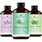 Handcraft Blends Peppermint, Eucalyptus, Lavender Essential Oil Set - 4 Fl. Oz,