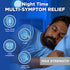 Amazon Basic Care Nighttime Severe Cold and Flu Syrup, Max Strength, Mixed Berry, 12 fl oz
