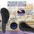 Detangling Hair Brush for Kids and Adults - Gentle Brushes with Soft Bristles for All Hair Types (Black)