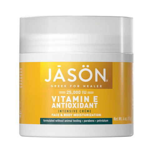 JASON Vitamin E 25,000 IU Intensive Moisturizing Crème, 4 Fluid Ounces
