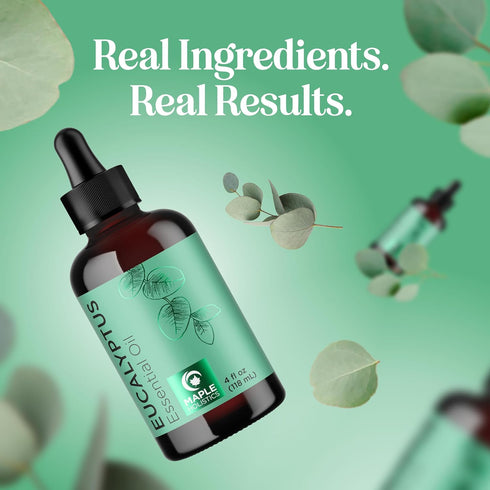Pure Eucalyptus Essential Oil 4oz, Invigorating Home Spa Aromatherapy and Natural Bath Oil for Diffuser and DIY Skin
