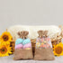 CCINEE 24PCS Burlap Drawstring Gift Bag, 4x6 Inch Mesh See Through Pouch for Jewelry, Wedding, Baby Shower Favors