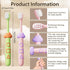 Kids Toothbrushes, 8 Pack, Soft Bristle Toothbrushes for Ages 2-12, Cute Multicolor Design for Boys and Girls, Durable