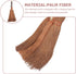 Witch Broom Mini Natural Whisk Broom, Thai Desk Cleaning Tool for Computer Keyboard & Wedding Table Decor