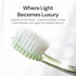 Silver Soft/Medium Bristle Manual Toothbrush with Travel Case