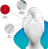 KEEPOZ Hair Towel Wrap - Quick Dry 100% Cotton Super Absorbent Turban Head Wrap for Women, 2 Pcs