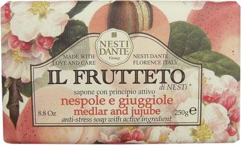 Nesti Dante Il Frutteto Anti-Stress Soap - Medlar & Jujube, 250g/8.8oz